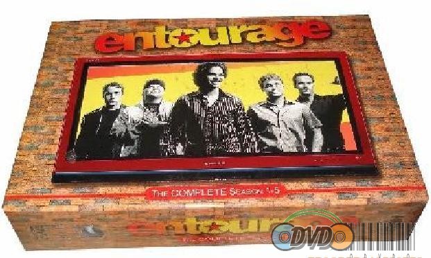 Entourage Complete Season 1-5 DVD BOXSET ENGLISH VERSION
