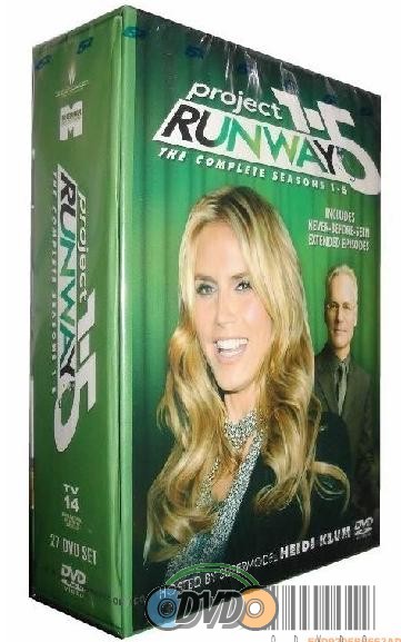 PROJECT RUNWAY Complete Season 1-5 DVD Boxset