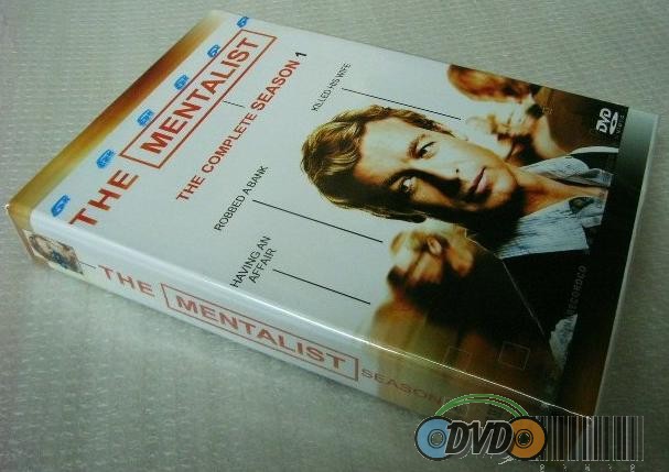 The Mentalist Complete Season 1 DVD BOXSET ENGLISH VERSION