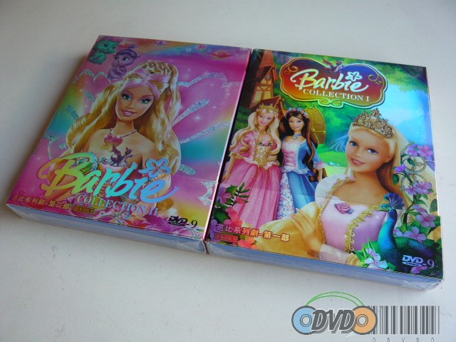 Barbie Collection 1 and Collection 2 DVD Boxset