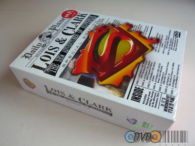 Lois & Clark: The New Adventures Of Superman Season 1-4 DVD Boxset English Version