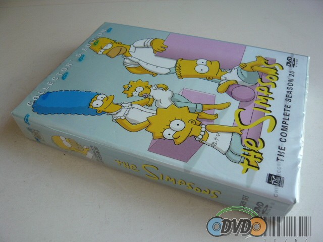 The Simpsons The Complete Season 20 DVD Boxset English Version