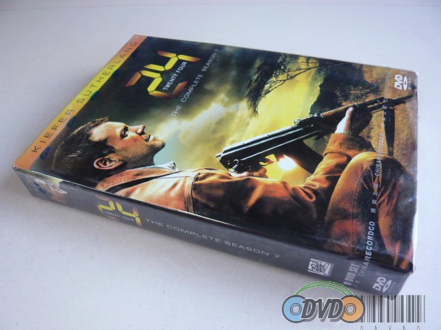 24 Twenty Four The Complete Season 7 DVD Boxset English Version