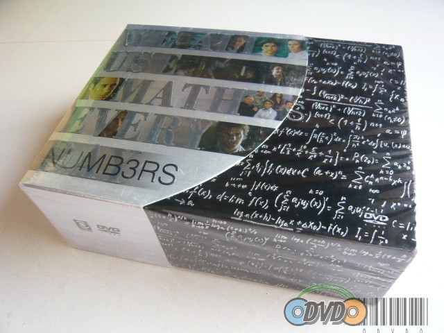 Numb3rs season 1-5 DVD Boxset English Version