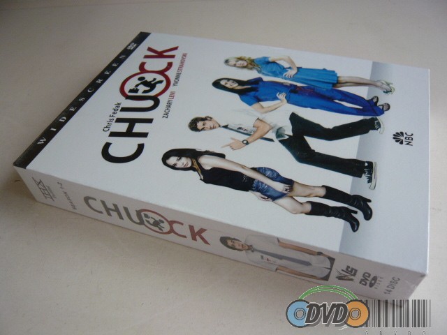 Chuck Season 1-2 DVD Boxset English Version