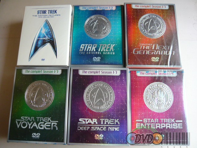 Star Trek 1-5 + theater DVD Boxset English Version