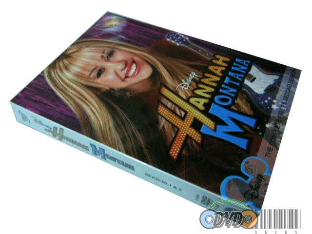 Hannah Montana COMPLETE SEASONS 1-2 DVDS BOX SET