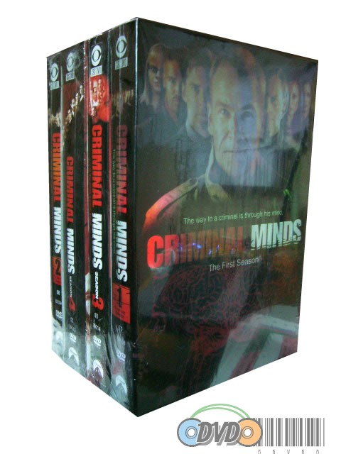 Criminal Minds The Complete Season 1-4 DVDs Box Set