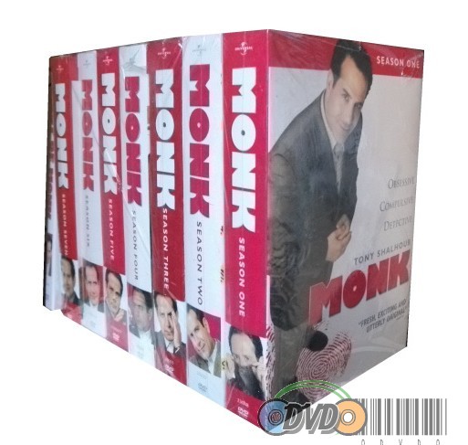 Monk The Complete Seasons 1-8 DVD Box Set