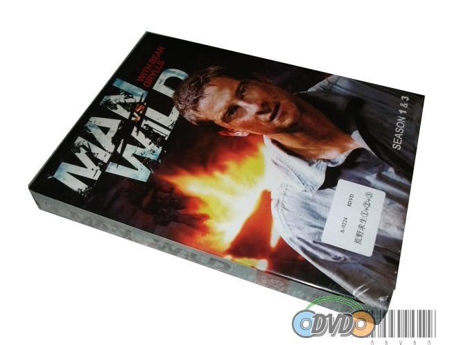 Man Vs. Wild Season 1-3 DVD Box set
