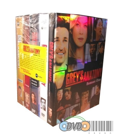 Grey\'s Anatomy Season 1-5 DVD boxset