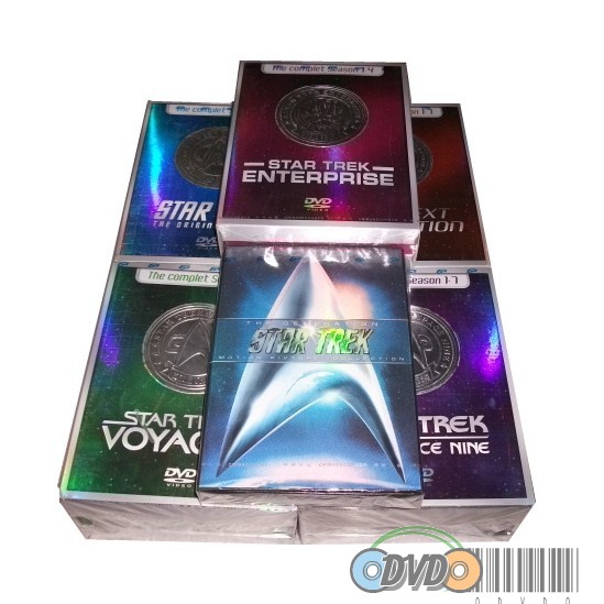 Star Trek Series The Complete 1-5 + Movie Collection DVD Box Set