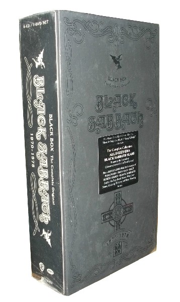Black Sabbath The Black 1970-1978 8CD+1DVD Collection