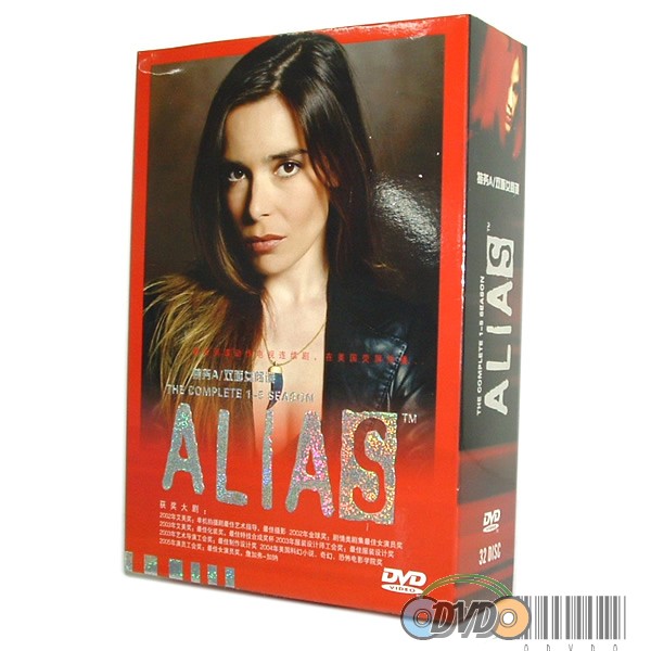 ALIAS COMPLETE SEASONS 1 2 3 4 5 DVD BOXSET 32 DVDs