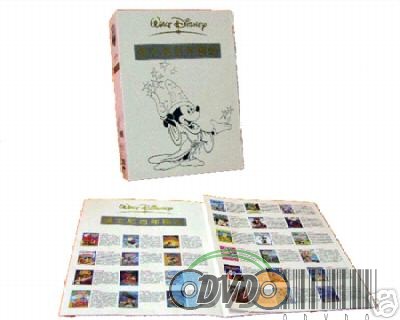 Disney\'s 106 DVDs Movie Box Set Lot New Dumbo Lion WOW