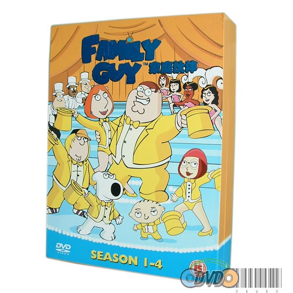 Family Guy Complete Season 1-4 Boxset