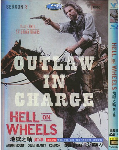 Hell On Wheels Season 3 DVD Box Set