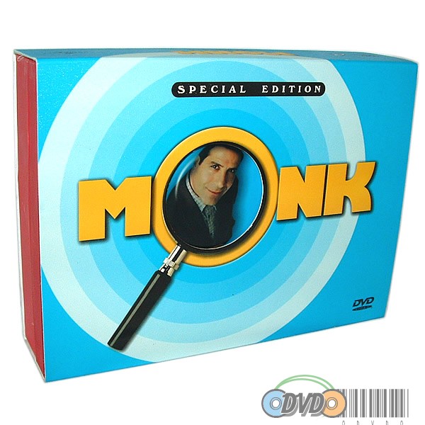 MONK SEASONS 1 2 3 4 5 DVD BOX SET ENGLISH VERSION