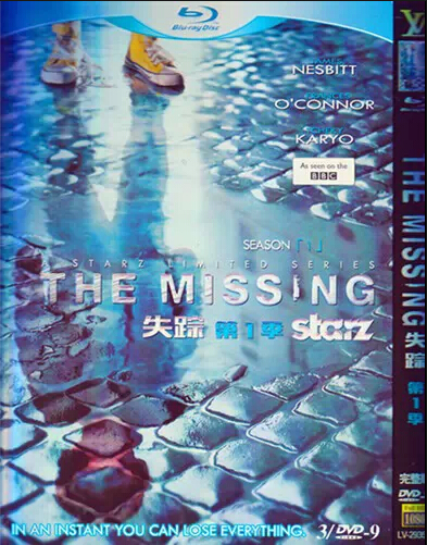 The Missing Season 1 DVD Box Set
