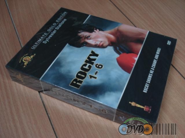 Rocky 6 DVD BoxSet New Collection ENGLISH VERSION