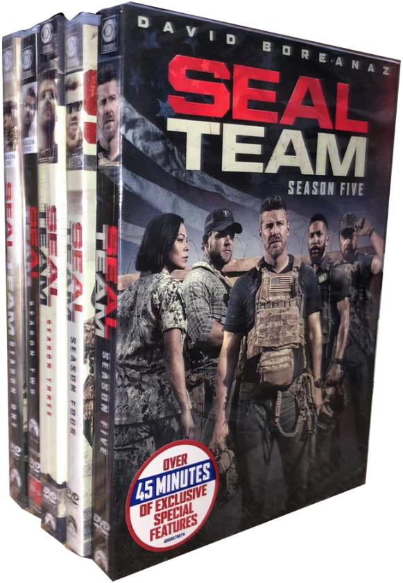 SEAL Team Seasons 1-5 Complete DVD Box Set