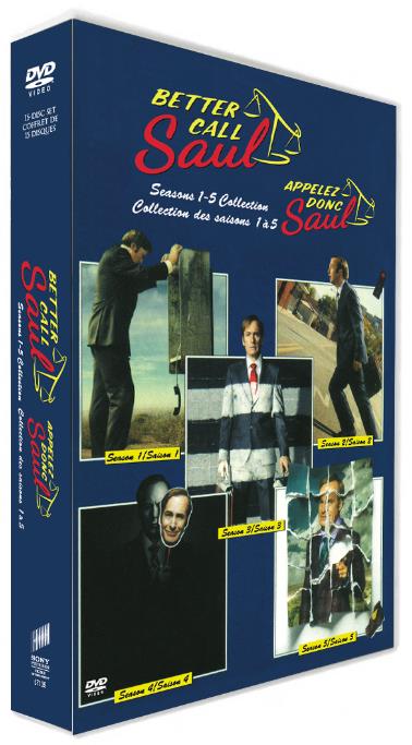 Better Call Saul: The Complete Seasons 1-5 DVD Box Set