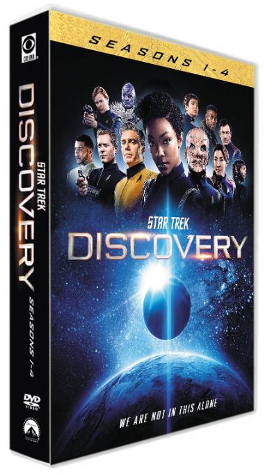 Star Trek: Discovery: The Complete Seasons 1-4 DVD Box Set