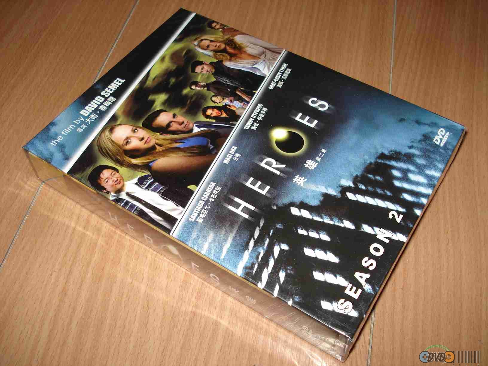 Heroes Complete Seasons 2 Individual DVDS Boxset