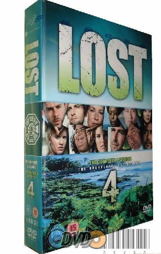 LOST Complete Season 4 DVD Box Set ENGLISH VERSION