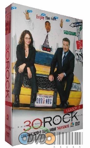 30 Rock Complete Season 2 DVDs Box Set