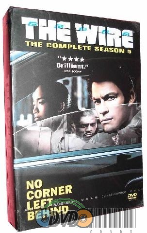 The Wire Complete Season 5 DVDs Boxset ENGLISH VERSION