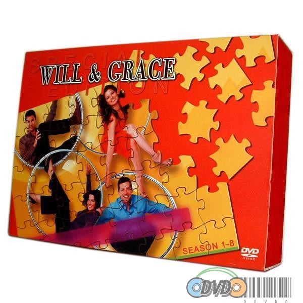 Will And Grace Complete Seasons 1-8 DVD Box Set