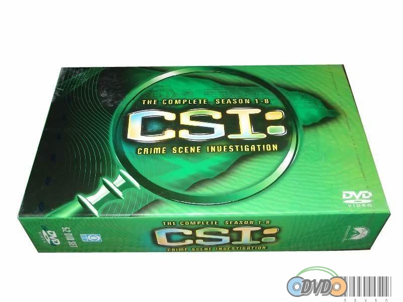 CSI COMPLETE SEASONS 1-8 DVDS BOXSET ENGLISH VERSION