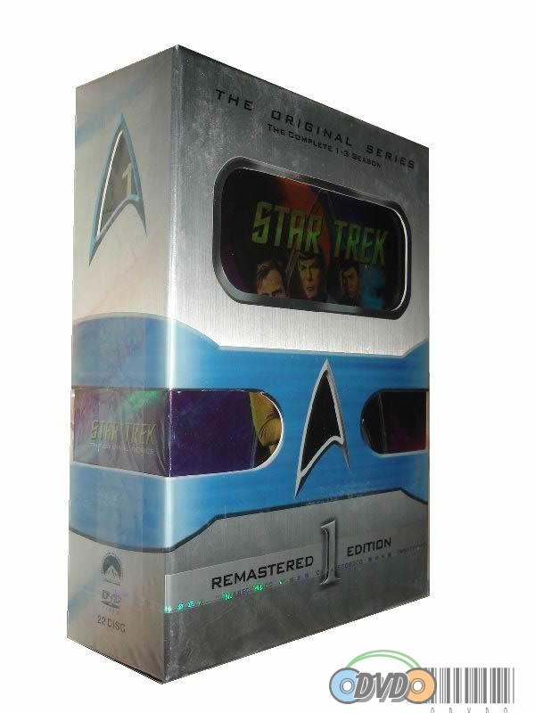 Star Trek Original Series Complete Season 1-3 DVDS boxset ENGLISH VERSION