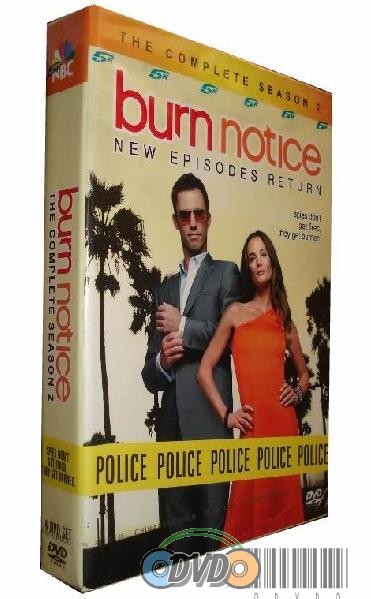 Burn Notice Complete Season 2 DVD Boxset ENGLISH VERSION