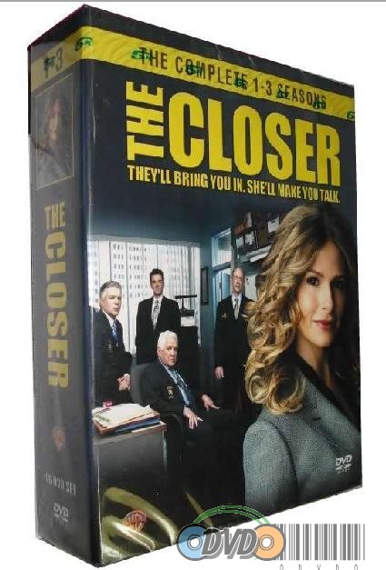 The Closer Complete Seasons 1-3 DVDS BOX SET