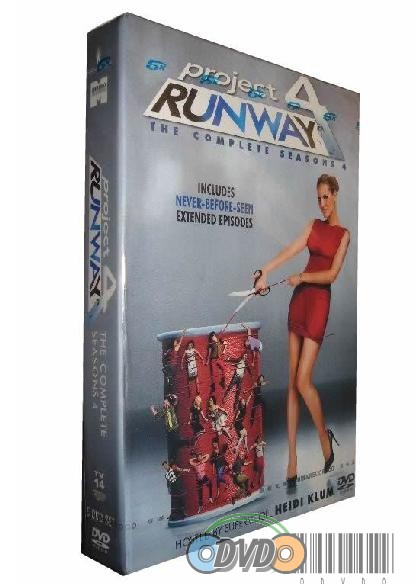 Project Runway Complete Season 4 DVDS BOXSET ENGLISH VERSION