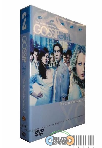 Gossip Girl COMPLETE SEASON 2 DVDS BOX SET ENGLISH VERSION