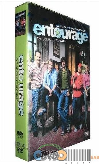 Entourage Complete Season 5 DVDS BOX SET ENGLISH VERSION