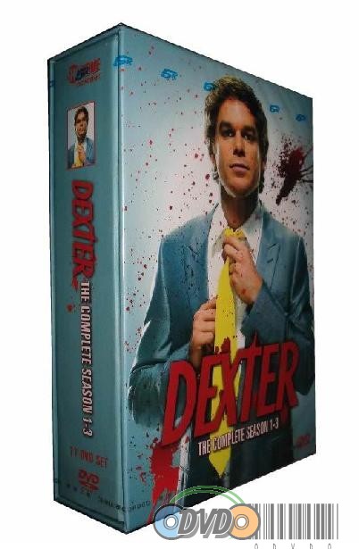 Dexter COMPLETE SEASONS 1-3 DVD BOX SET ENGLISH VERSION