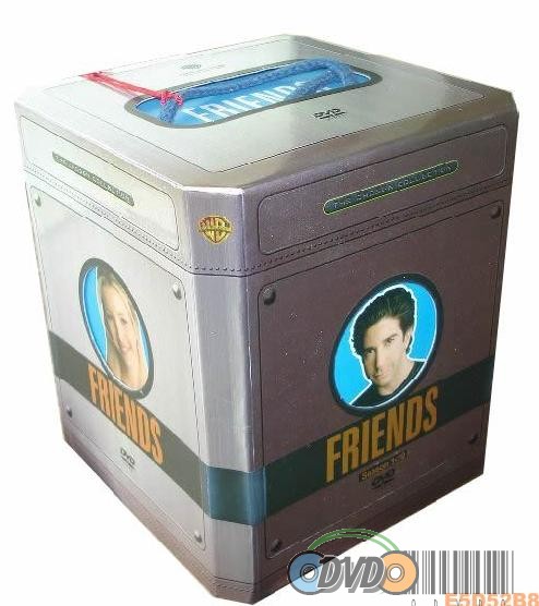 FRIENDS Complete Series Seasons 1-10 DVDS Gift Box Set ENGLISH VERSION