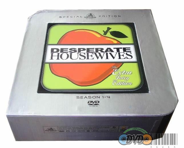 DESPERATE HOUSEWIVES SEASONS 1-4 DVDS BOX SET ENGLISH VERSION