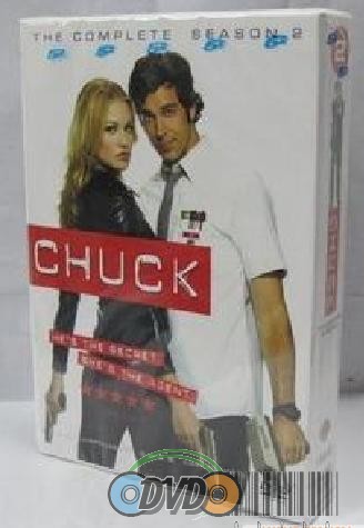 Chuck COMPLETE SEASON 2 DVD BOX SET ENGLISH VERSION