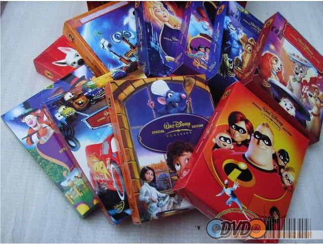 DISNEY 100 Years of Magic 154 DVDS COLLECTORS BOX SET