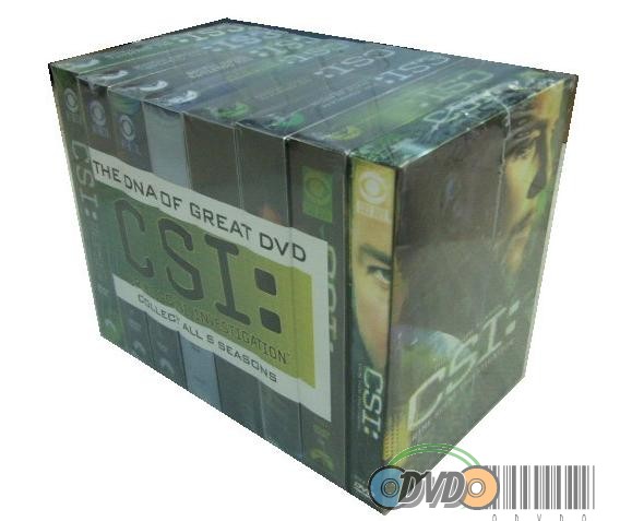CSI COMPLETE SEASONS 1-8 DVD BOXSET ENGLISH VERSION