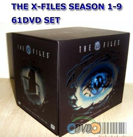 X Files Complete Seasons 1-9 DVD BOXSET ENGLISH VERSION