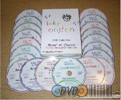 Baby Einstein 25 DVDs Boxset(3 Sets)