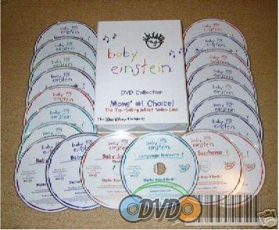 Baby Einstein 25 DVDs Boxset(3 Sets)