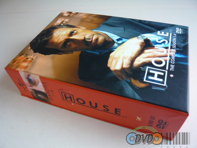 House The Complete Season 1-4 DVD Boxset English Version