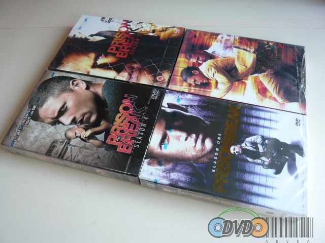 Prison Break Season 1-4 DVD Boxset English Version